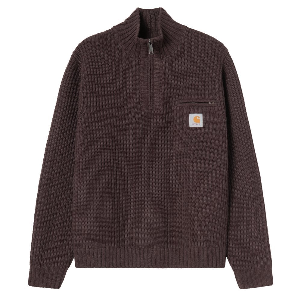 Detroit Half Zip Sweatshirt - Palisander