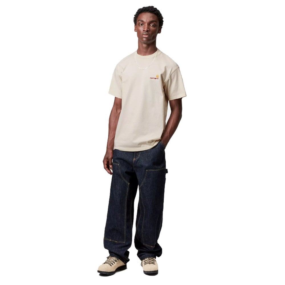 American Script T-Shirt - Natural