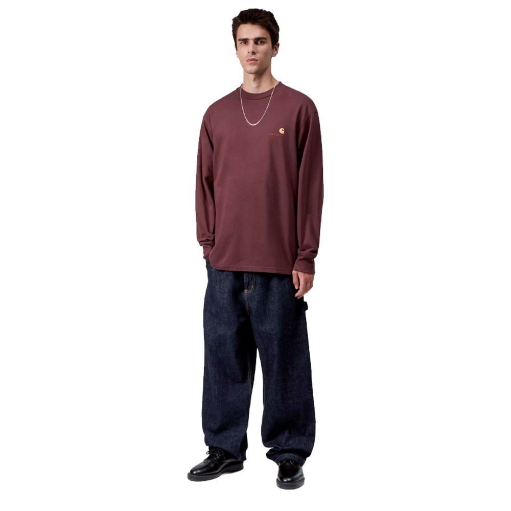 Long Sleeve American Script T-Shirt  - Rondo