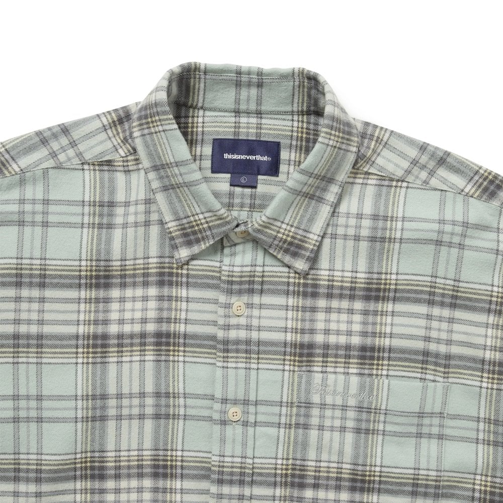 Flannel Check Shirt - Sage