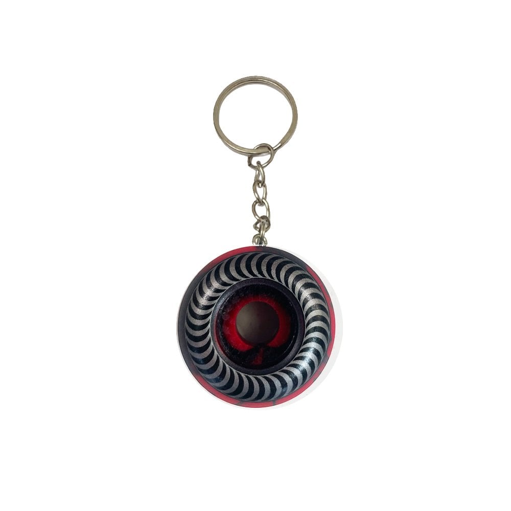 Wheel Keychain - Red
