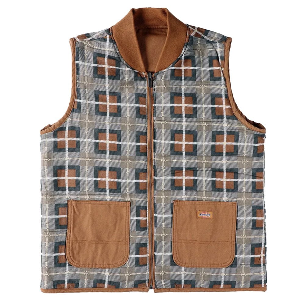 x Thrasher Vest  - Brown Duck