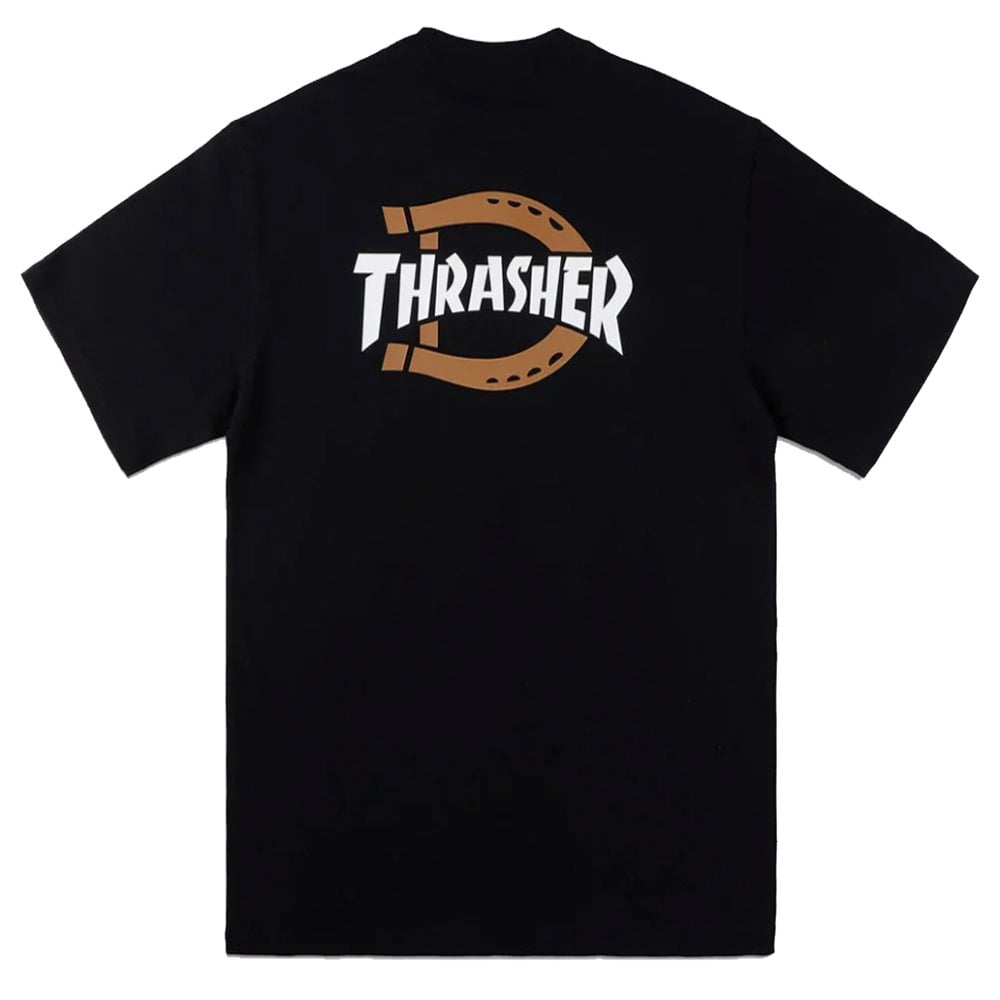 x Thrasher T-Shirt  - Black