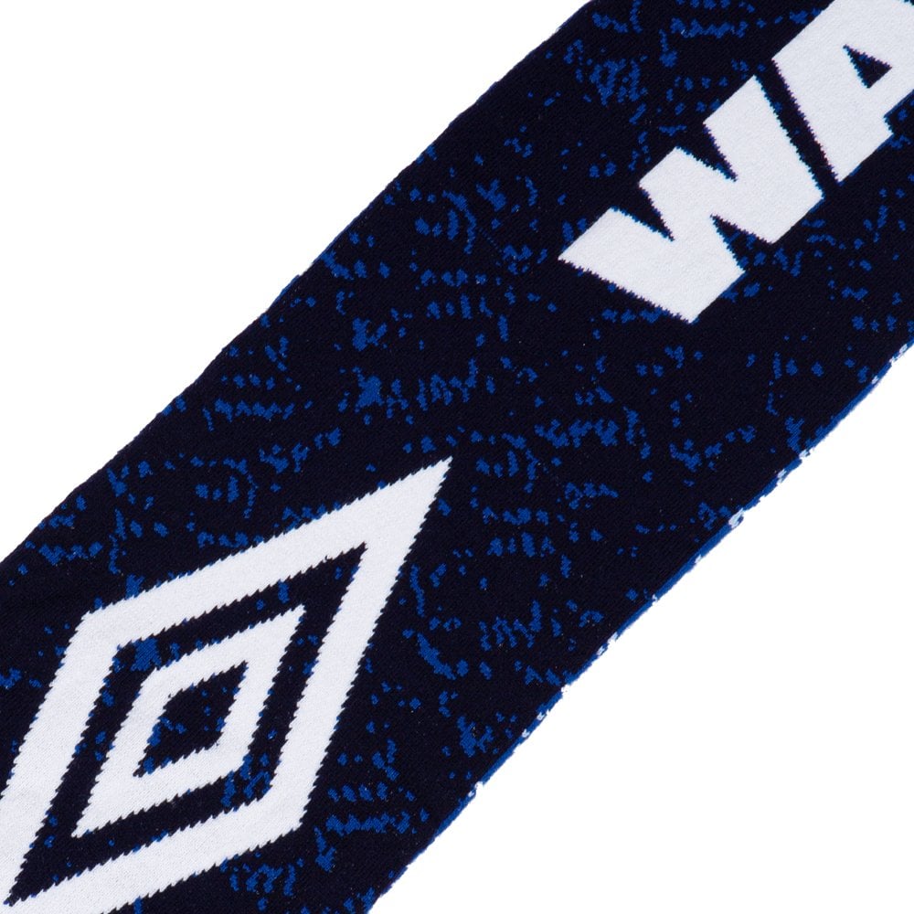 x Umbro Trompe L'Oeil Scarf - Blue/White