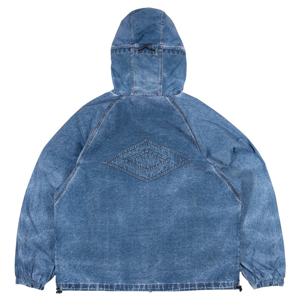 x Umbro Trompe L'Oeil Windbreaker - Washed Blue
