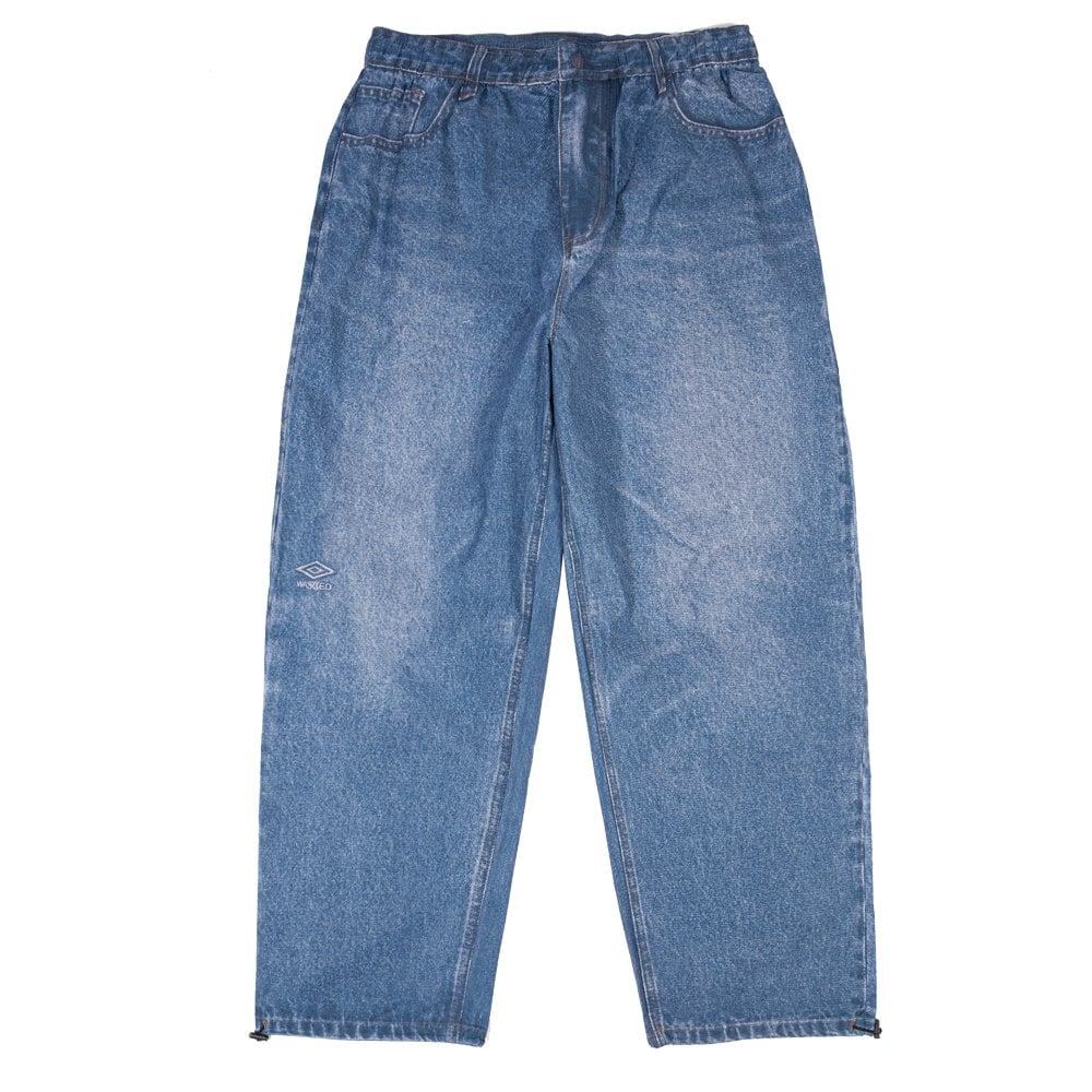 x Umbro Trompe L'Oeil Overpant - Wash Blue