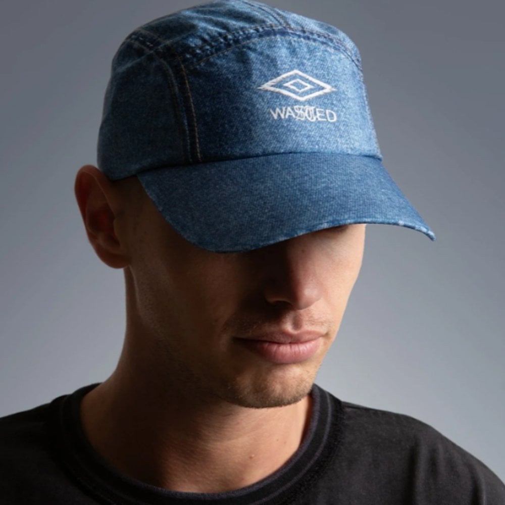 x Umbro Trompe L'Oeil Cap - Wash Blue