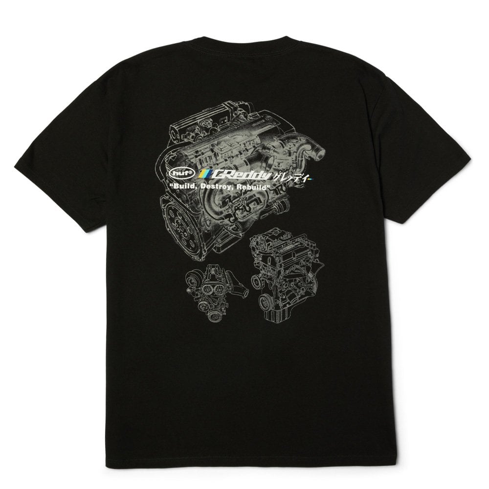 x GReddy Motors T-Shirt - Black