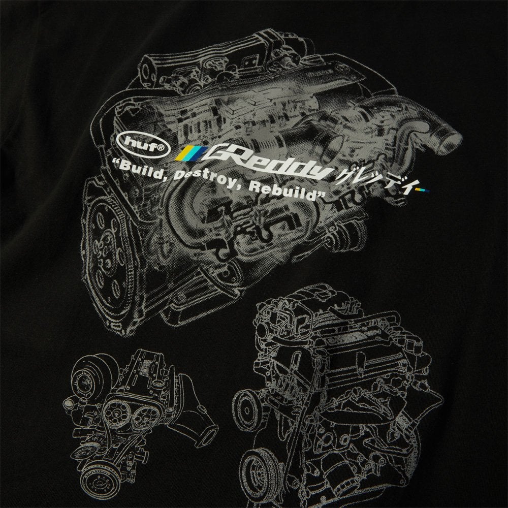 x GReddy Motors T-Shirt - Black