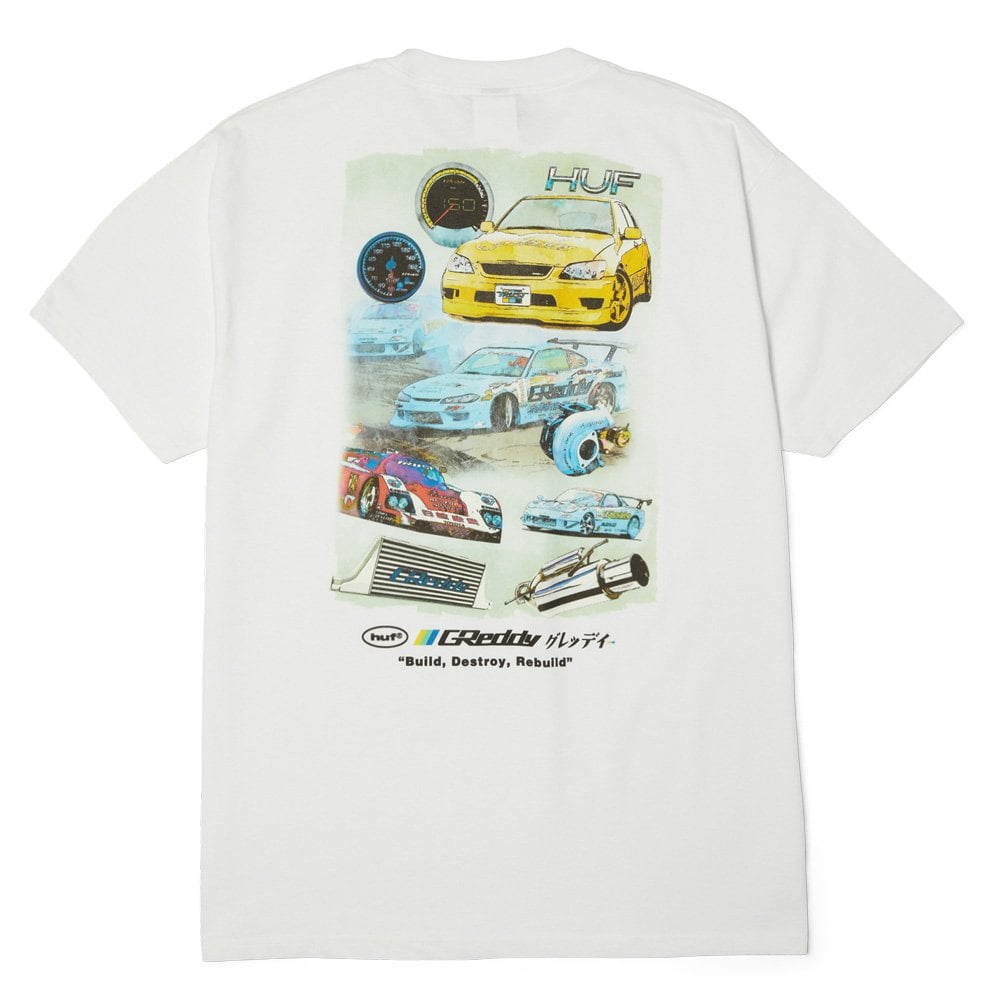 x GReddy Parts T-Shirt - White