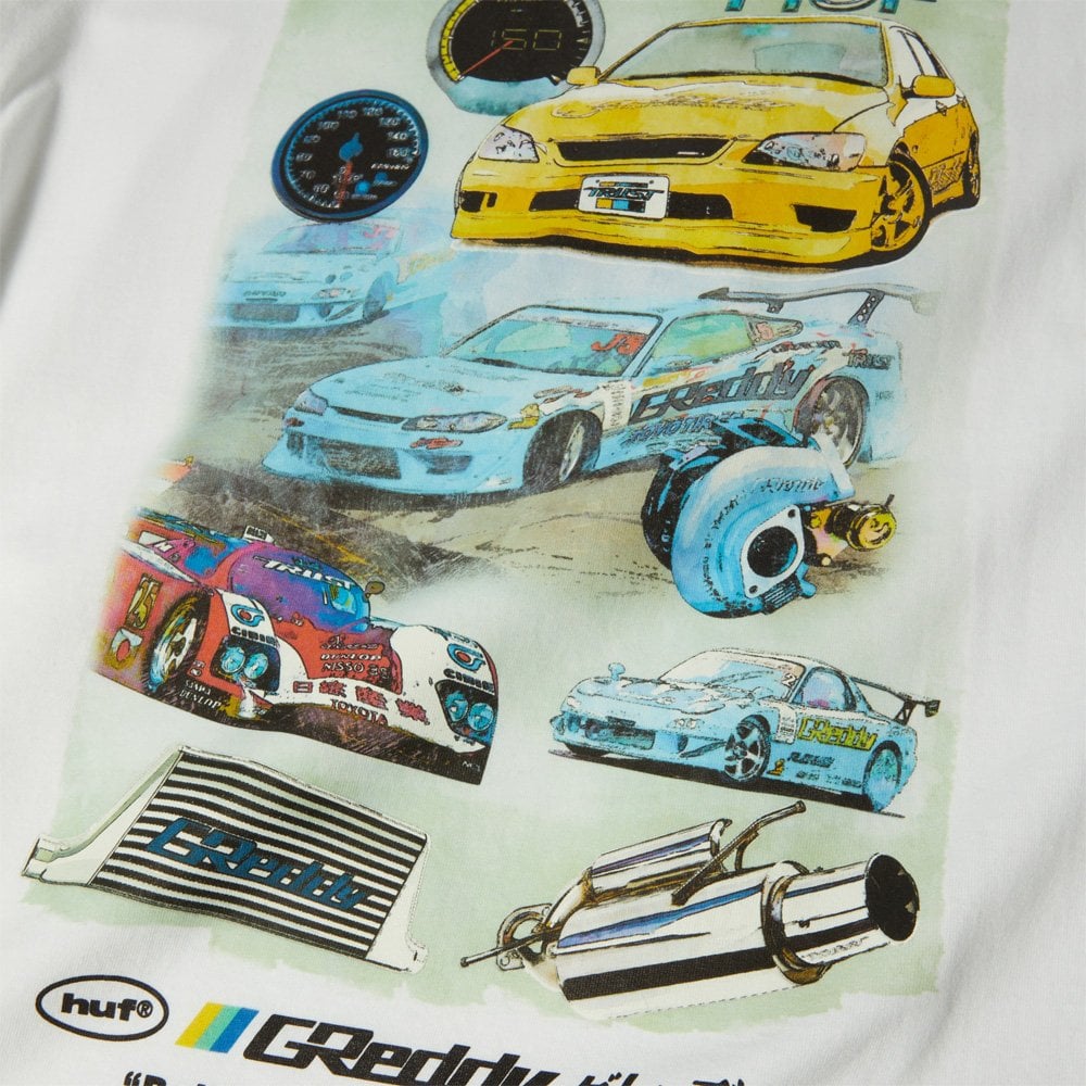 x GReddy Parts T-Shirt - White