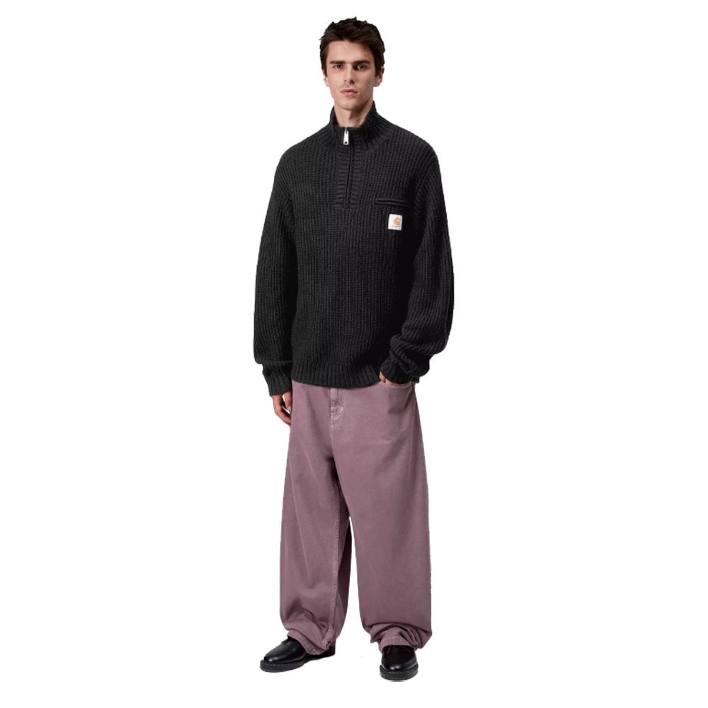 Detroit Half Zip Sweatshirt - Black