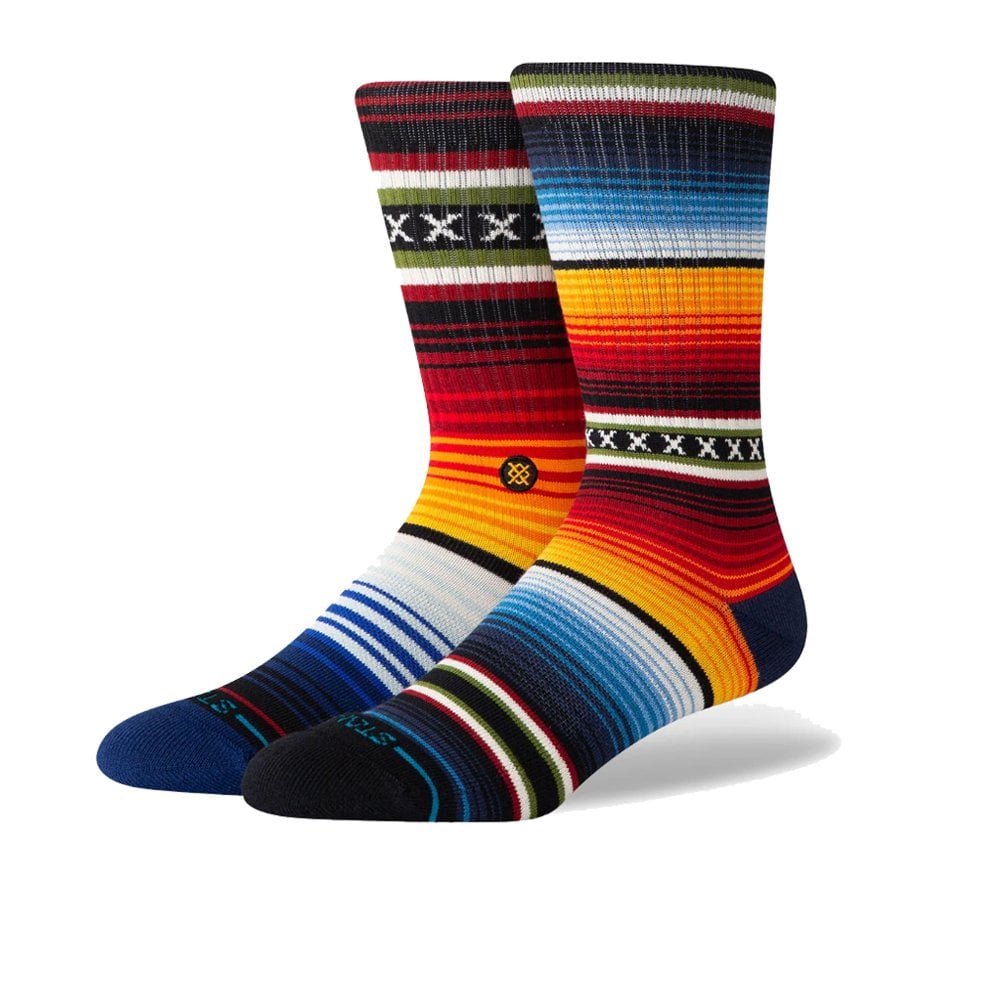 Curren St Crew Sock - Red