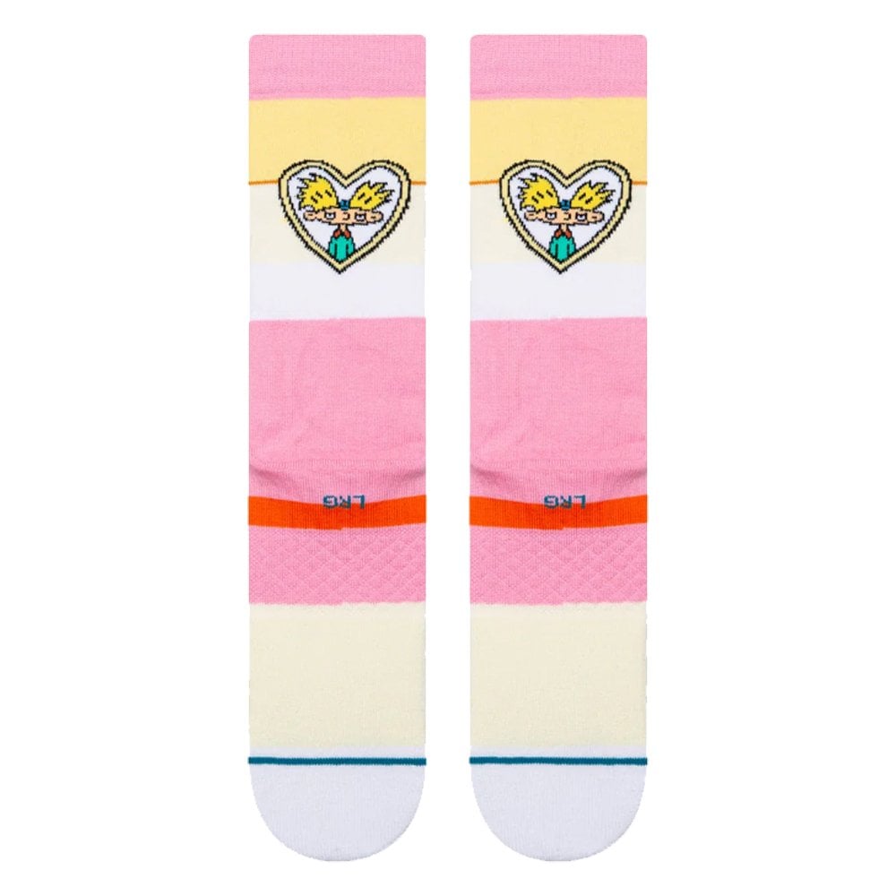 Helga Crew Sock  - Pink