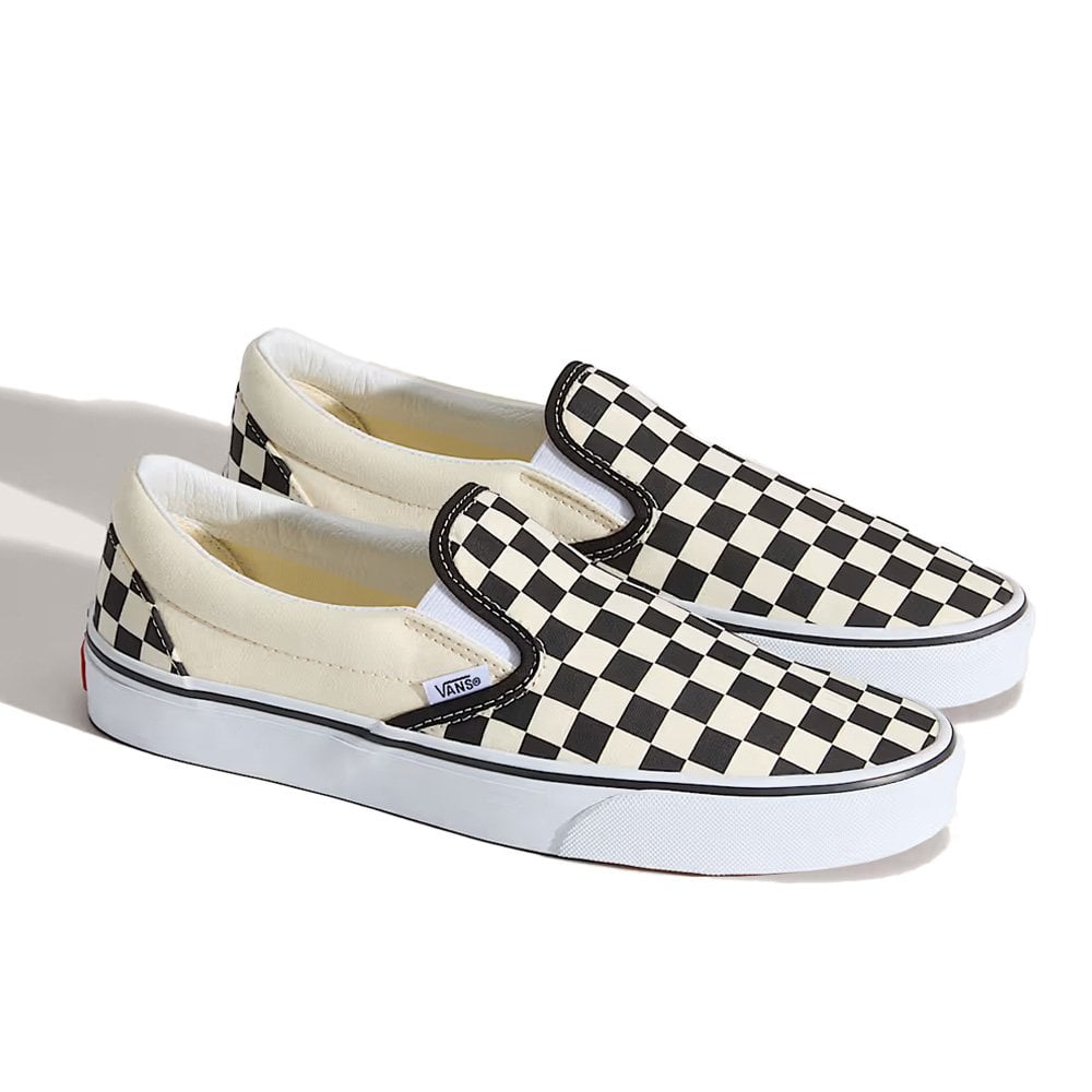 Checkerboard Classic Slip-On - Blk/Wht Chck