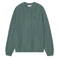 Signature Knitted Sweatshirt - Silver Pine