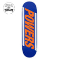 Powers Pro S41 8" Skateboard Deck - Blue