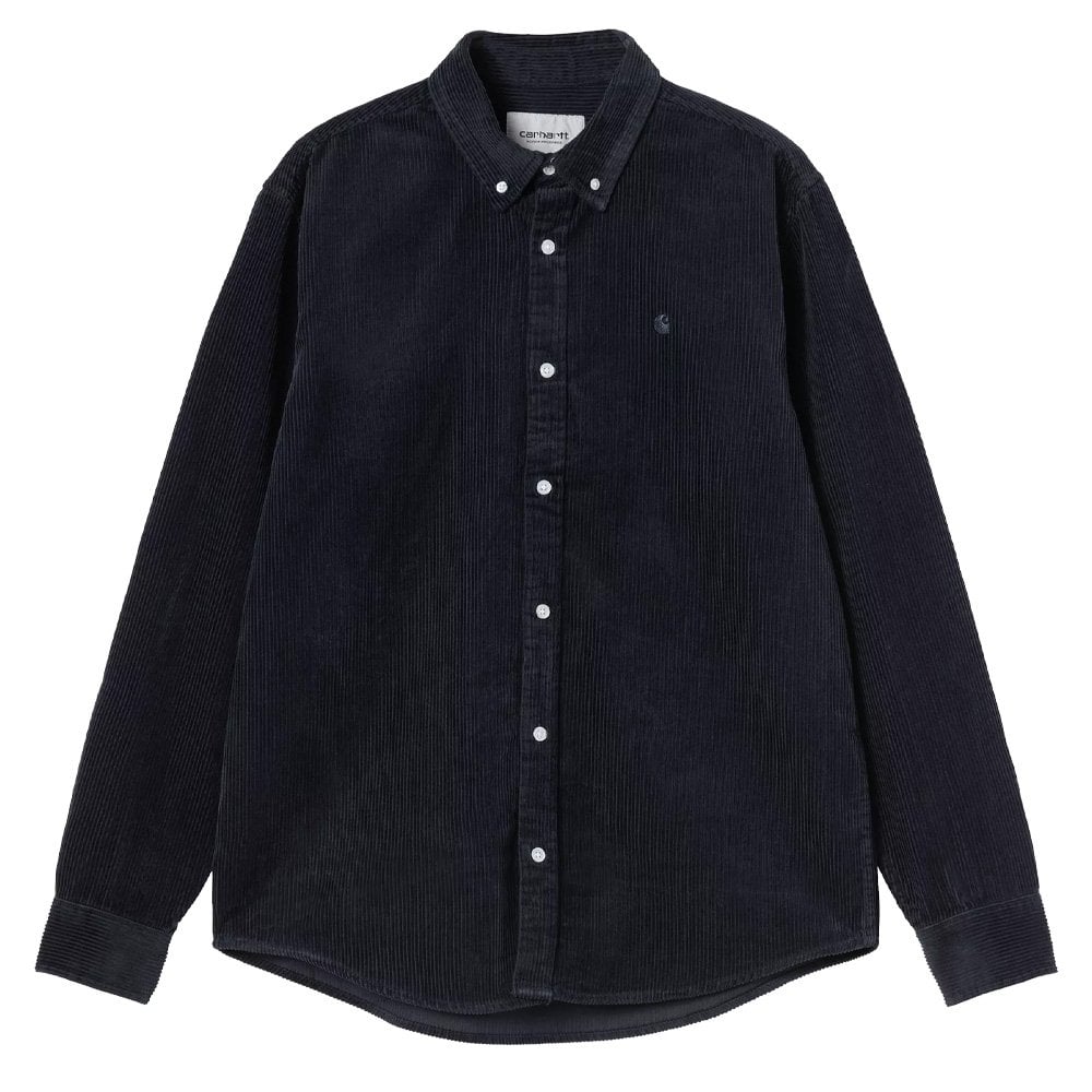 Madison Cord Shirt - Dk Navy/Navy