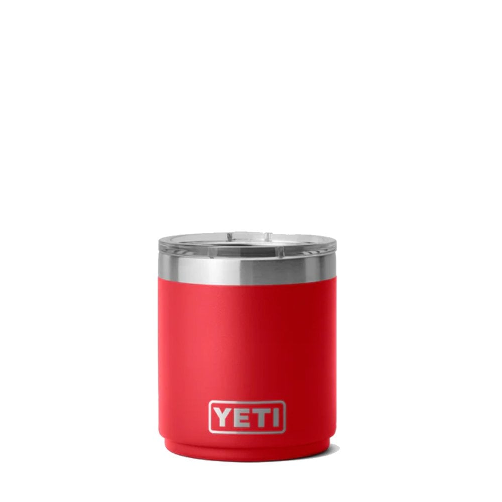 Rambler 10 oz (296ML) Stackable Lowball - Rescue Red