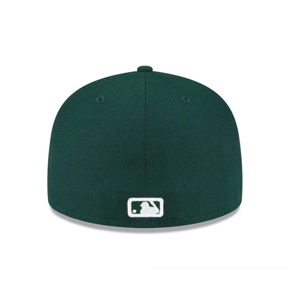 New York Yankees 59FIFTY Dark Green Fitted Cap - Dk Green/Wht