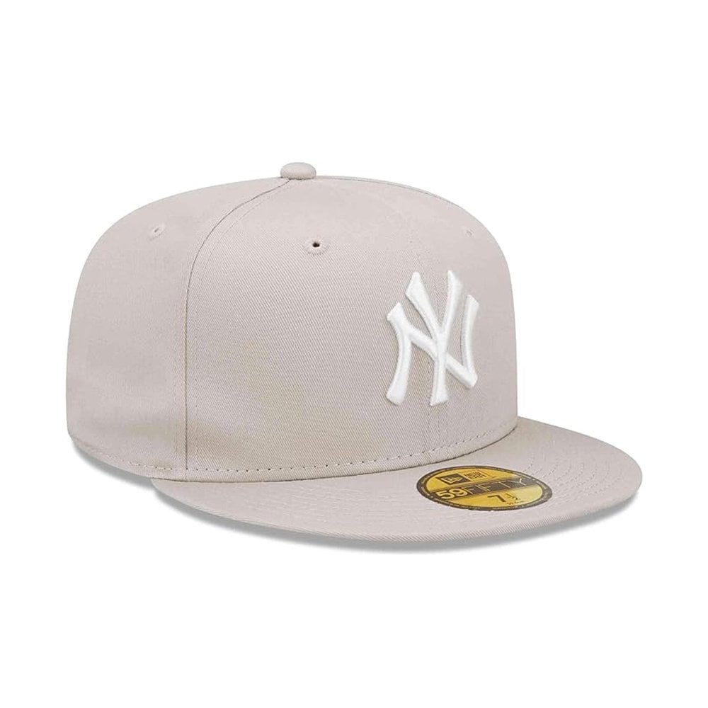New York Yankees MLB 59FIFTY Stone Fitted Cap - Stone/White