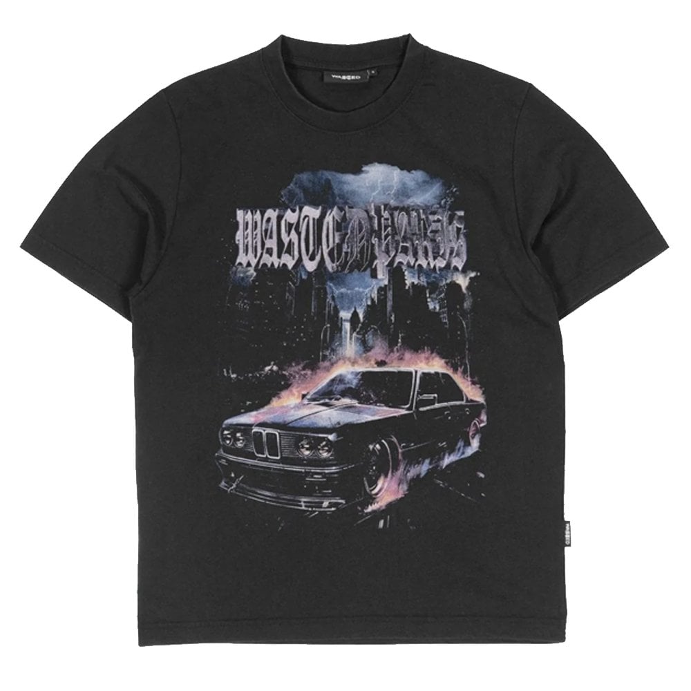 Run T-Shirt  - Faded Black