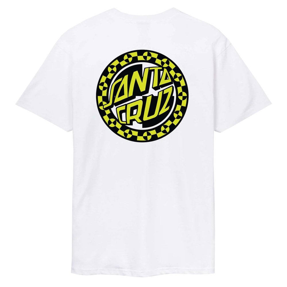 Malba Crash Dot Chest T-Shirt - White