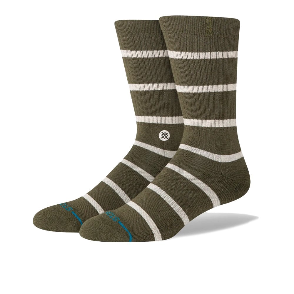 Heritage Crew Sock  - Olive