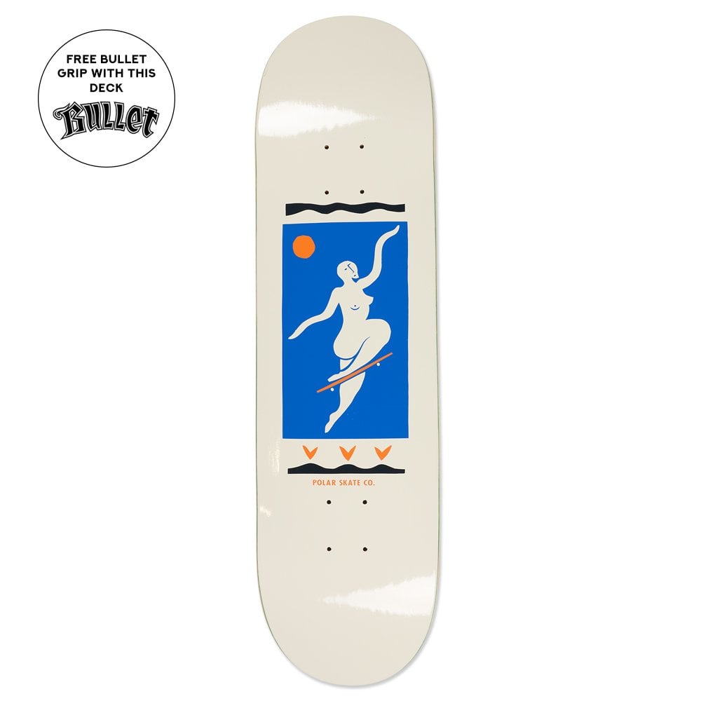 Team - No Comply Deck - Cream