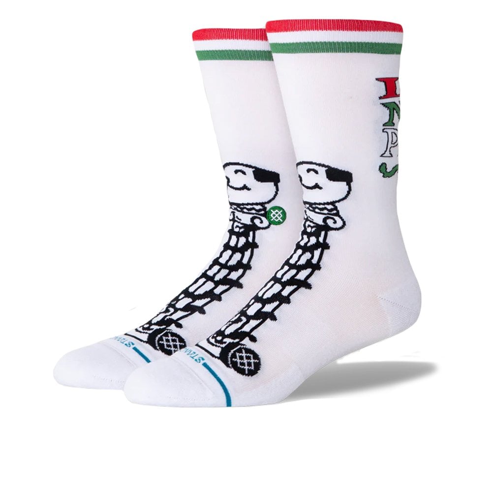 Little Neros Sock - White