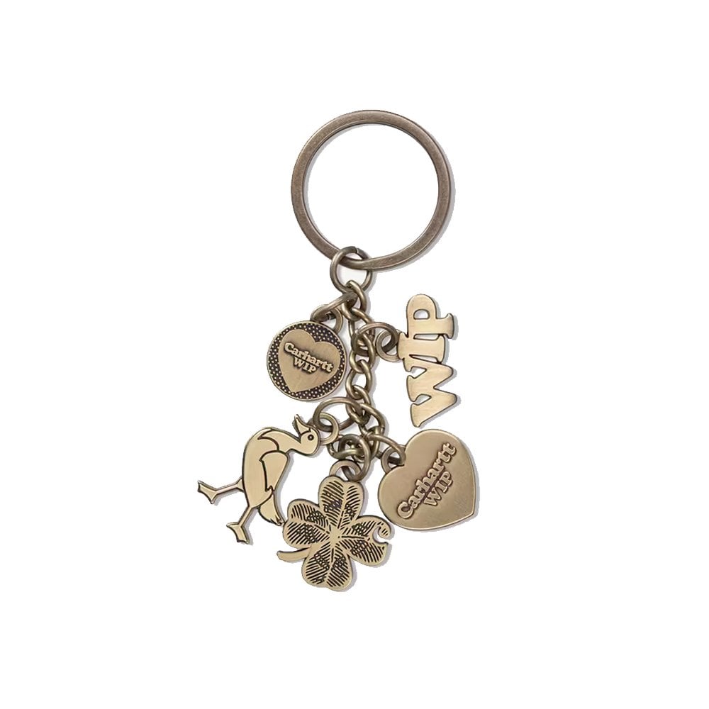 Charms Keychain - Gold