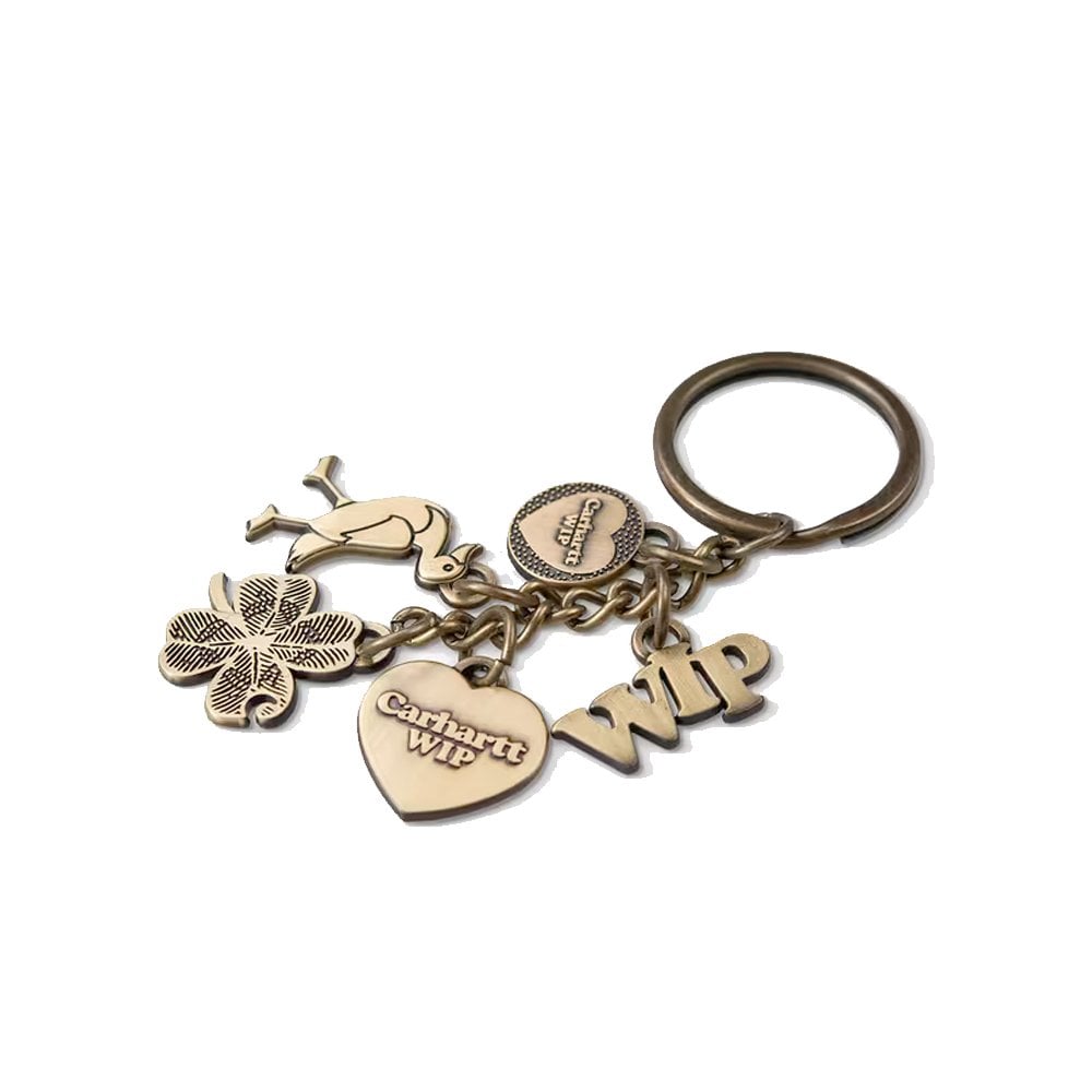 Charms Keychain - Gold