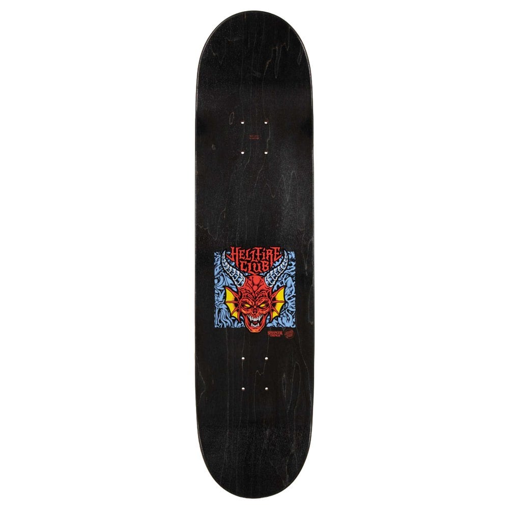x Stranger Things Hellfire Club Skateboard Deck - Red/Black