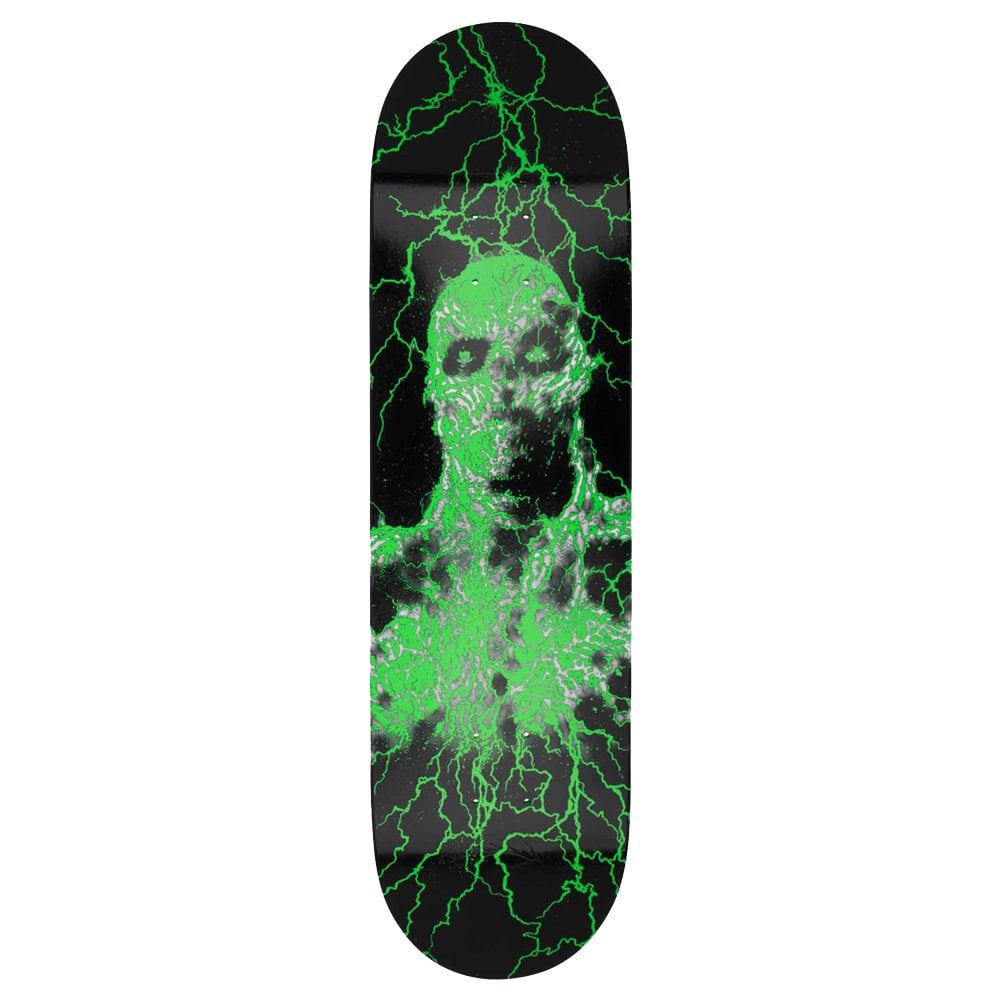 x Stranger Things Vecna Skateboard Deck - Black/Green