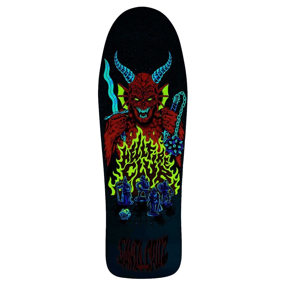 x Stranger Things Knox Hellfire Skateboard Deck - Blue