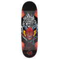 x Stranger Things Hellfire Flame Skateboard Deck - Black/Red