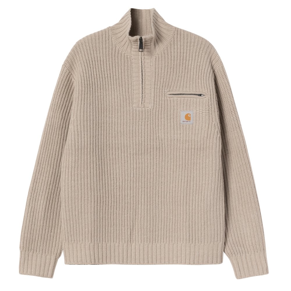 Detroit Half Zip Sweatshirt - Fleur De Sel