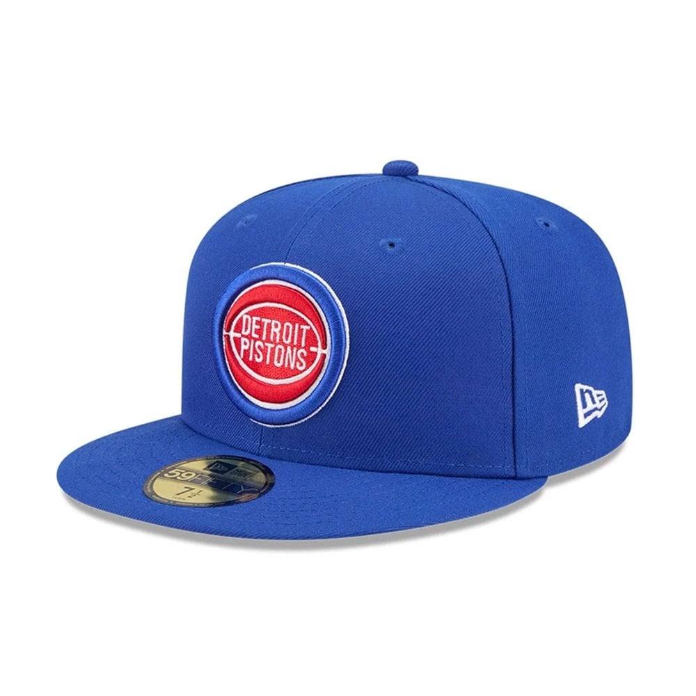 Detroit Pistons NBA Hardwood Classic Blue 59FIFTY Fitted Cap - Royal Blue