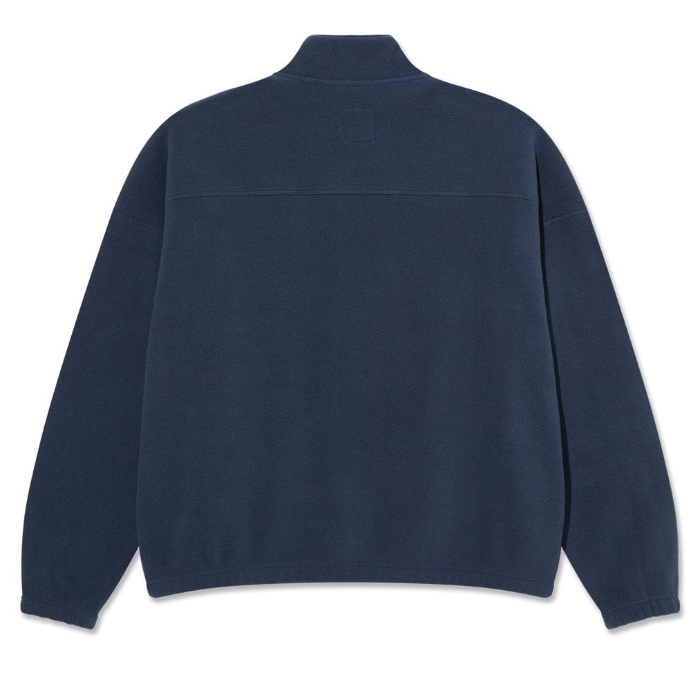 Ivan Half Zip Sweatshirt - Grey Blue