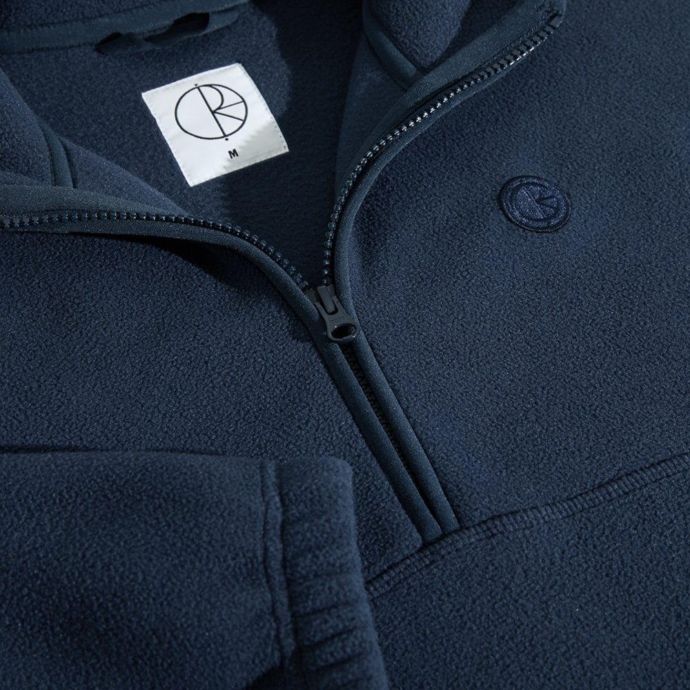 Ivan Half Zip Sweatshirt - Grey Blue