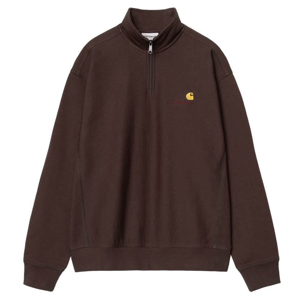 American Half Zip Sweatshirt - Palisander