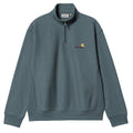 American Half Zip Sweatshirt - Office Blue