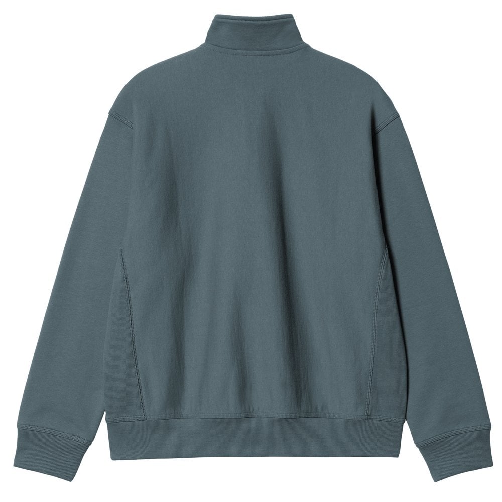 American Half Zip Sweatshirt - Office Blue