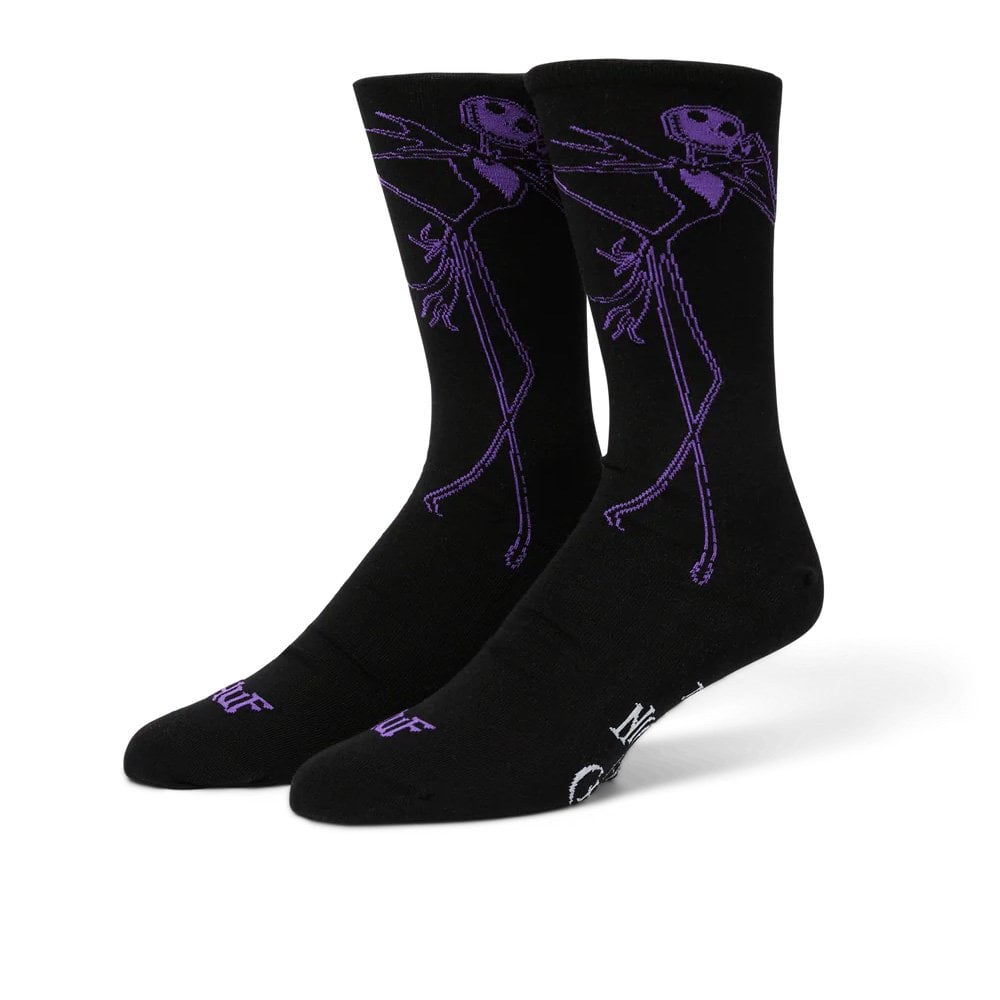 Jack Skellington Crew Socks - Black