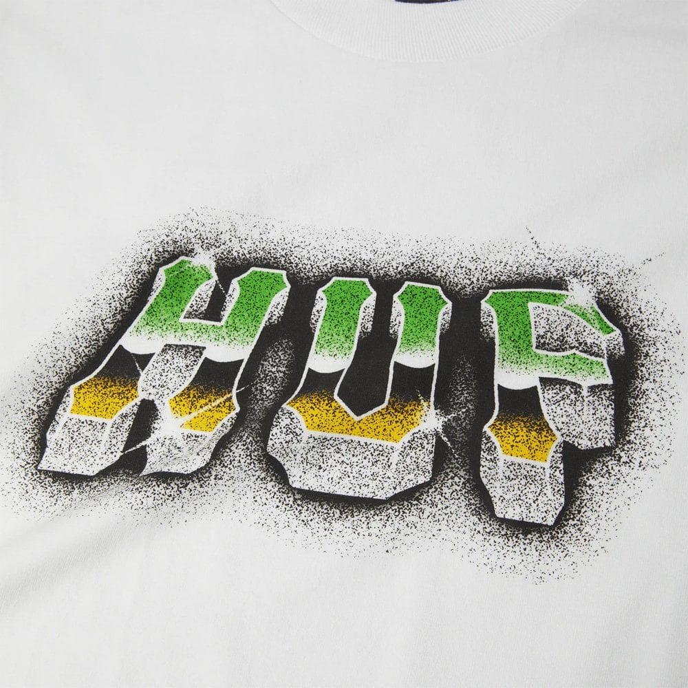 Chrome Grit T-Shirt - White