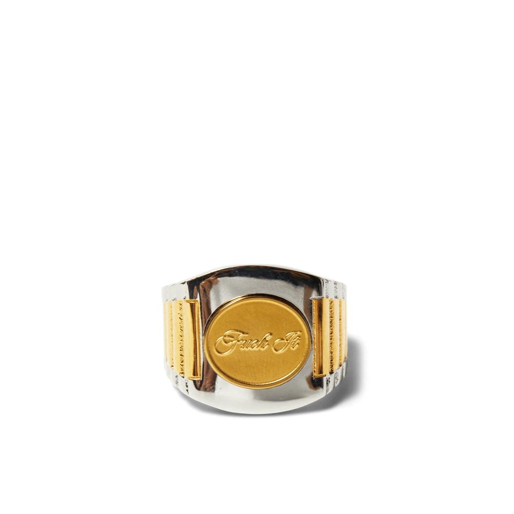 Worldwide Clothiers Ring - 2-Tone