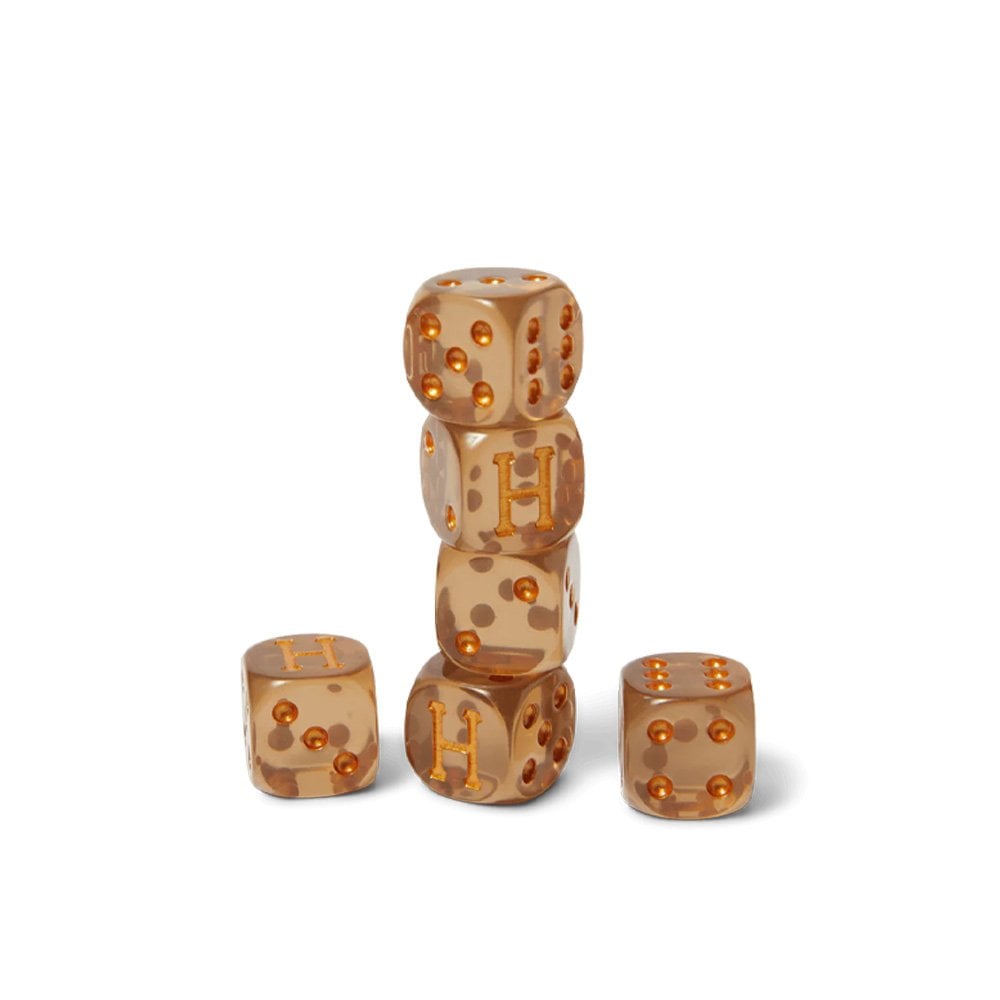 Lux Dice Set - Brown