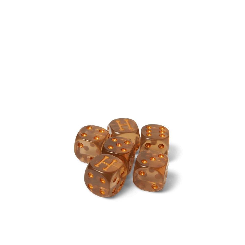 Lux Dice Set - Brown