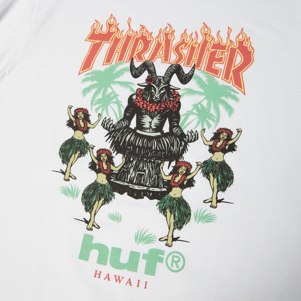 x Thrasher Goat Luau T-Shirt - White