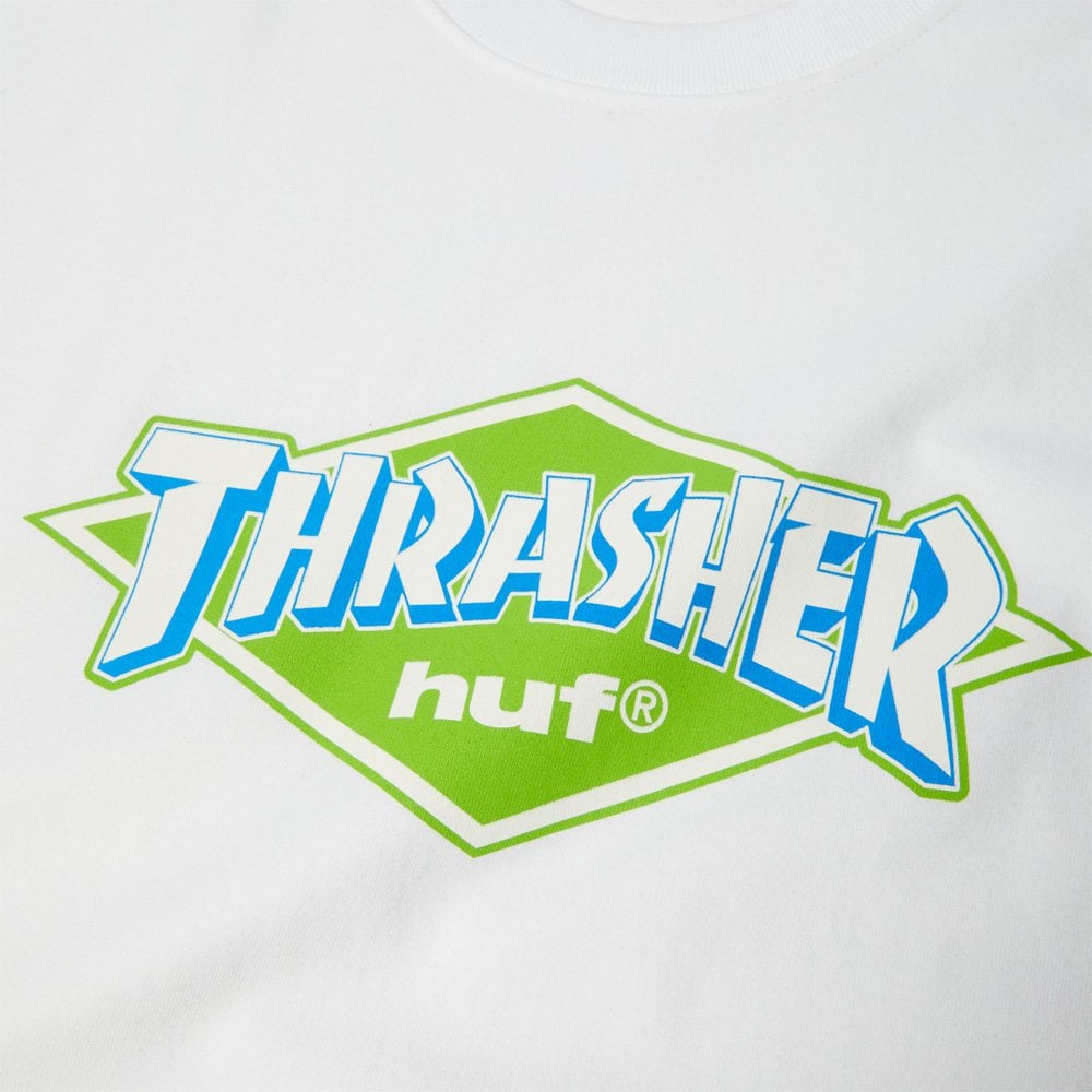 x Thrasher Logo T-Shirt - White